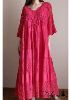 Nauja didelio dydžio ažūrinė suknelė